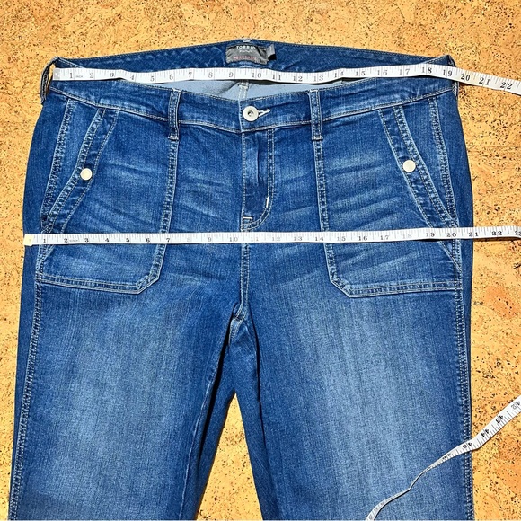 Torrid Slim Boot Vintage Stretch Mid-Rise Snap Pocket Jeans Sz 16T - Picture 11 of 14